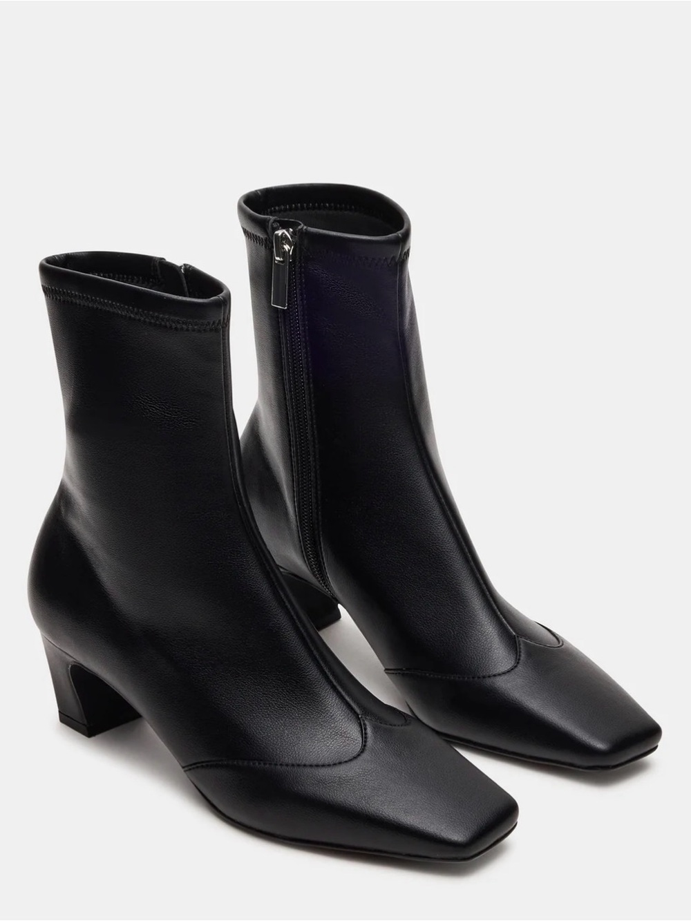 Steve Madden - Jeter Black Ankle Boots NWT